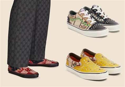 gucci shoes vans|vans shoes collaborations.